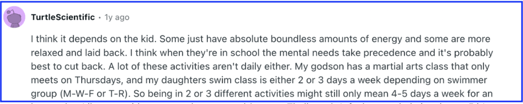 Which after-school activity do elementary students like most? 