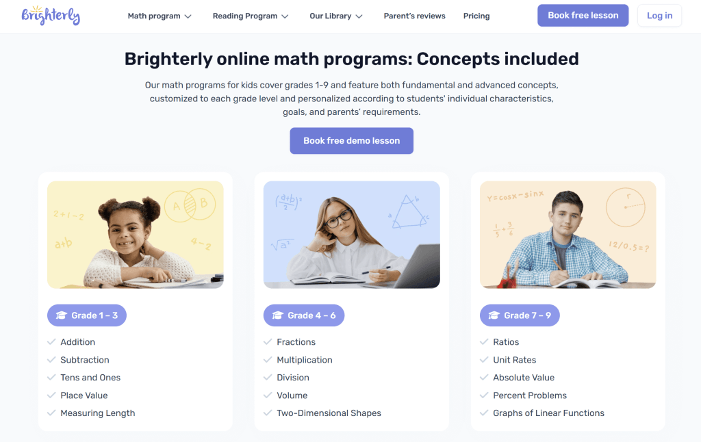 Brighterly features