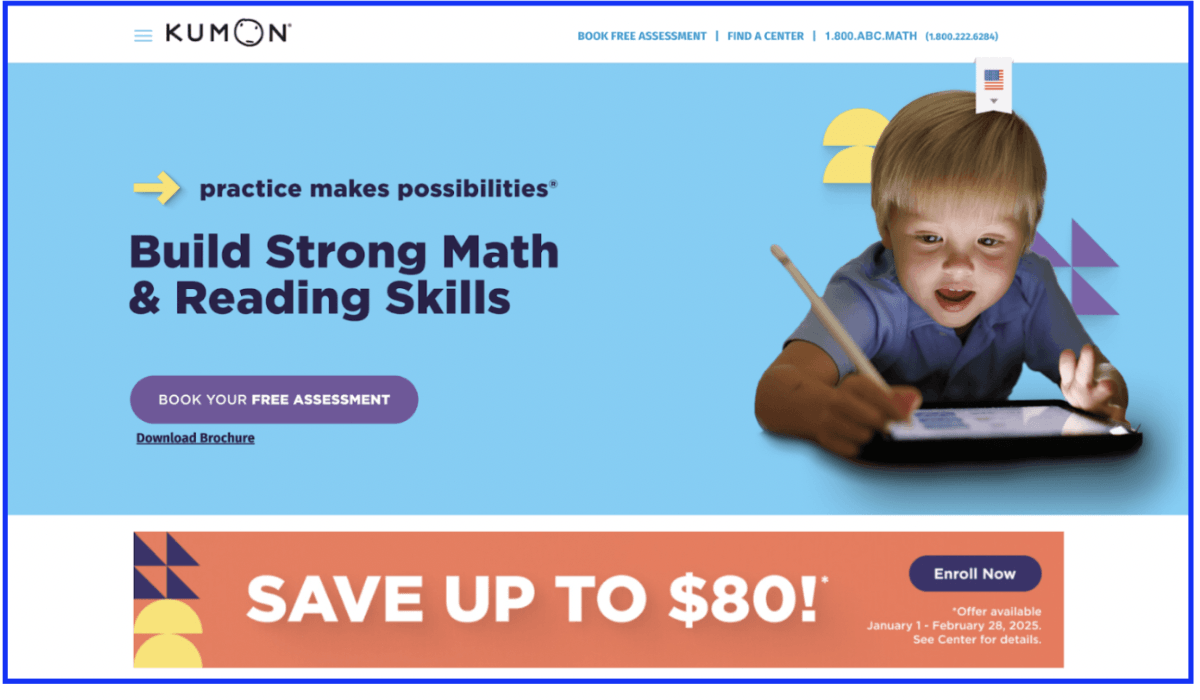 Khan Academy alternative #6: Kumon