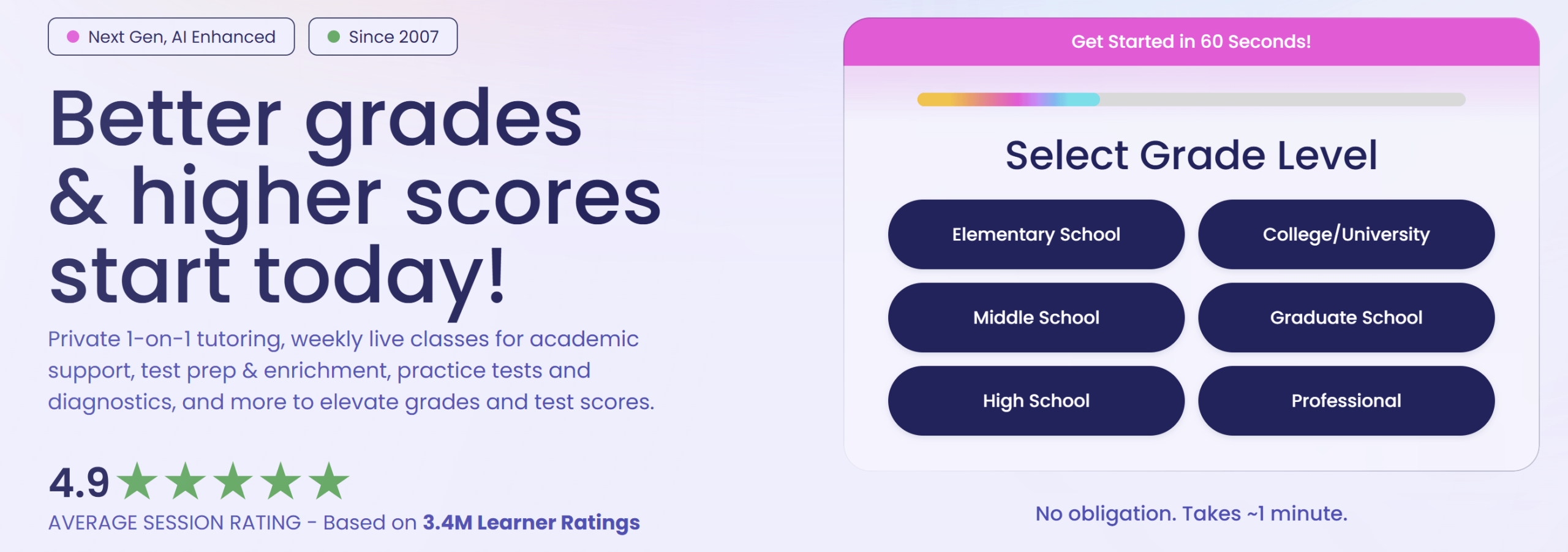 Varsity Tutors: Best for Access for the Whole Family