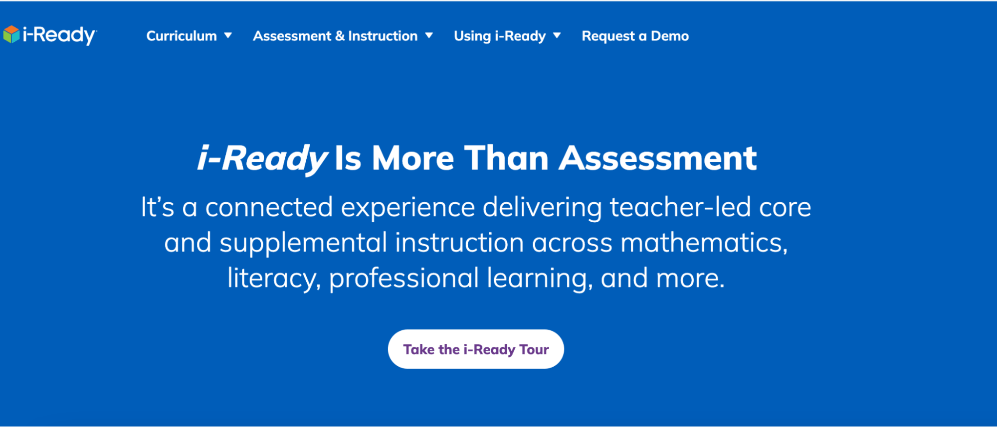 Khan Academy alternative #7: i-Ready