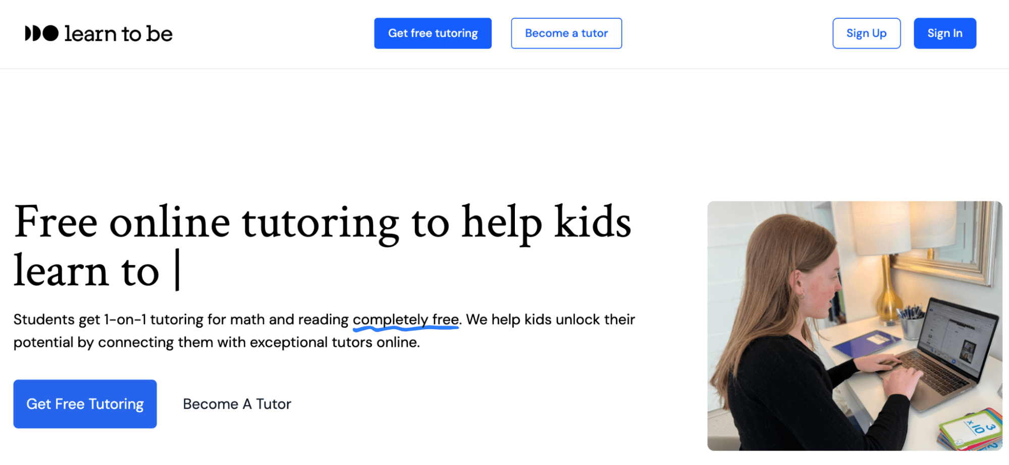 Khan Academy alternative #8: Learn to Be