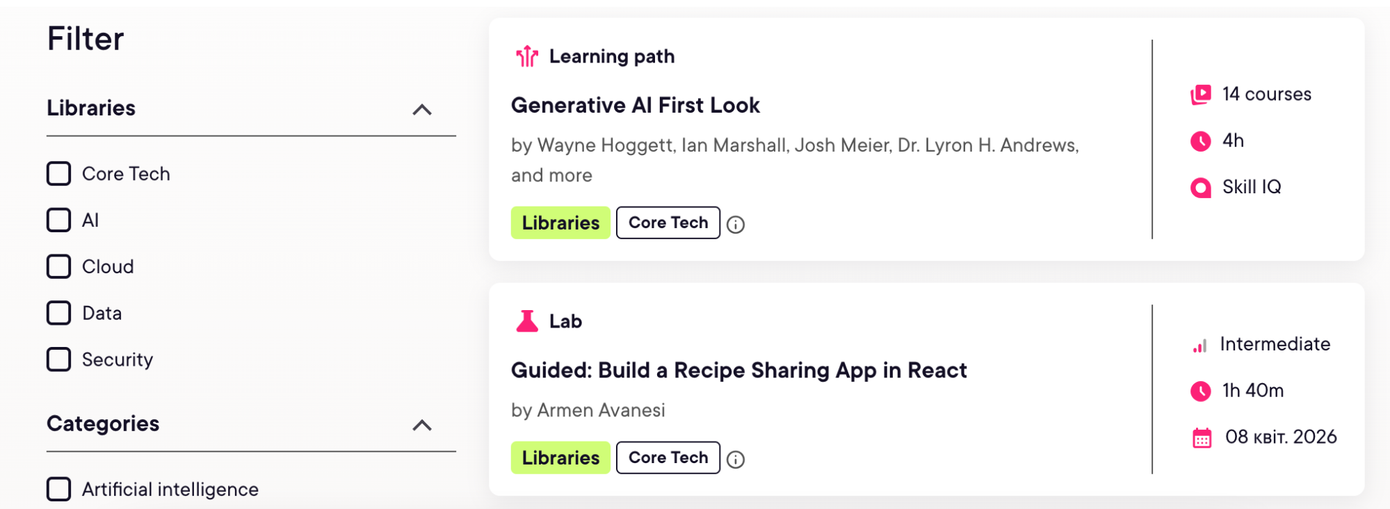 14. Pluralsight — Best For Tech And IT Skills