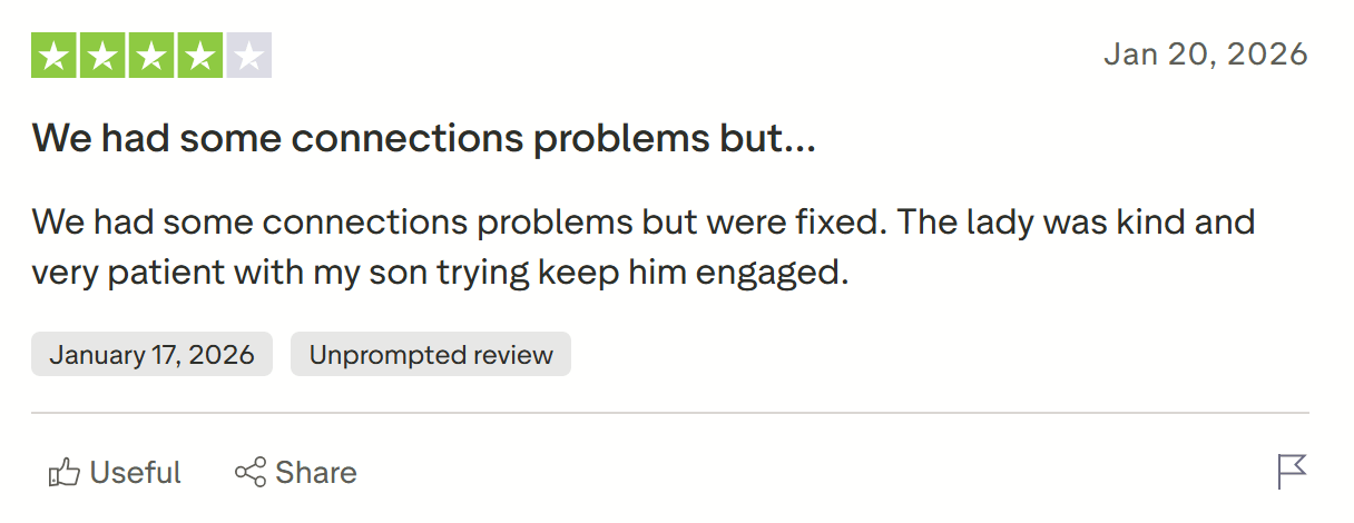 Brighterly reviews from parents