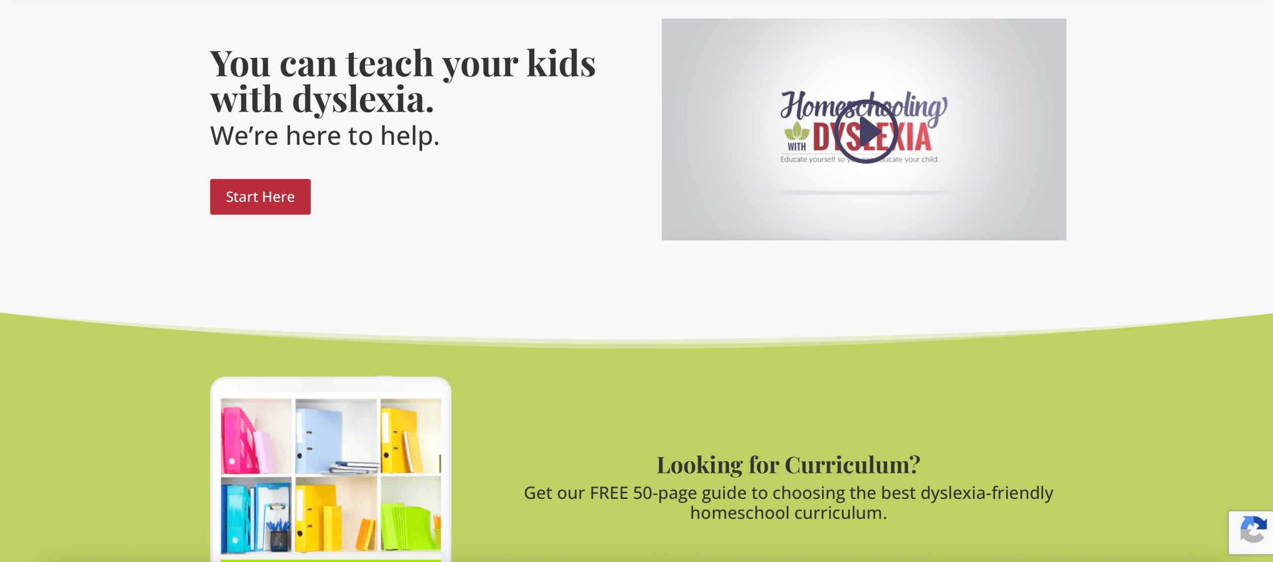 Homeschooling With Dyslexia