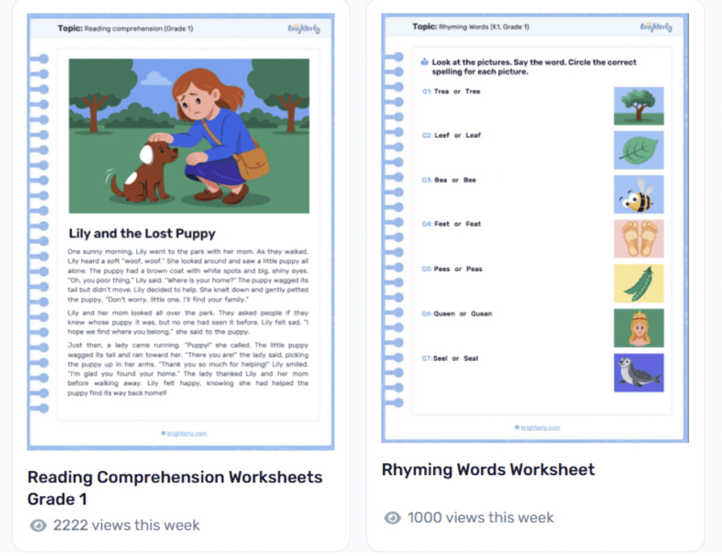 Brighterly's personalized approach to learning + best features
