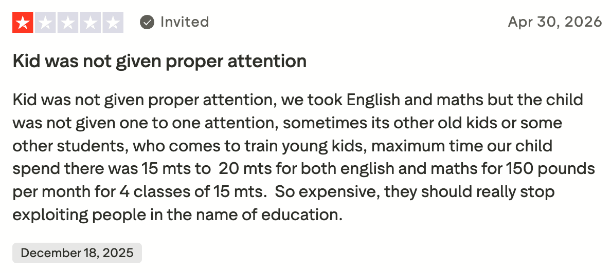 Kumon Reviews