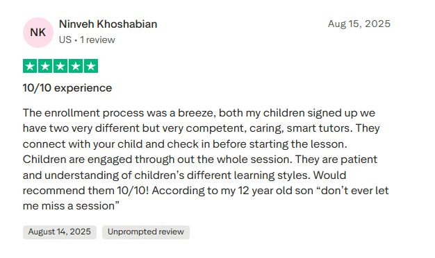 Mathnasium reviews