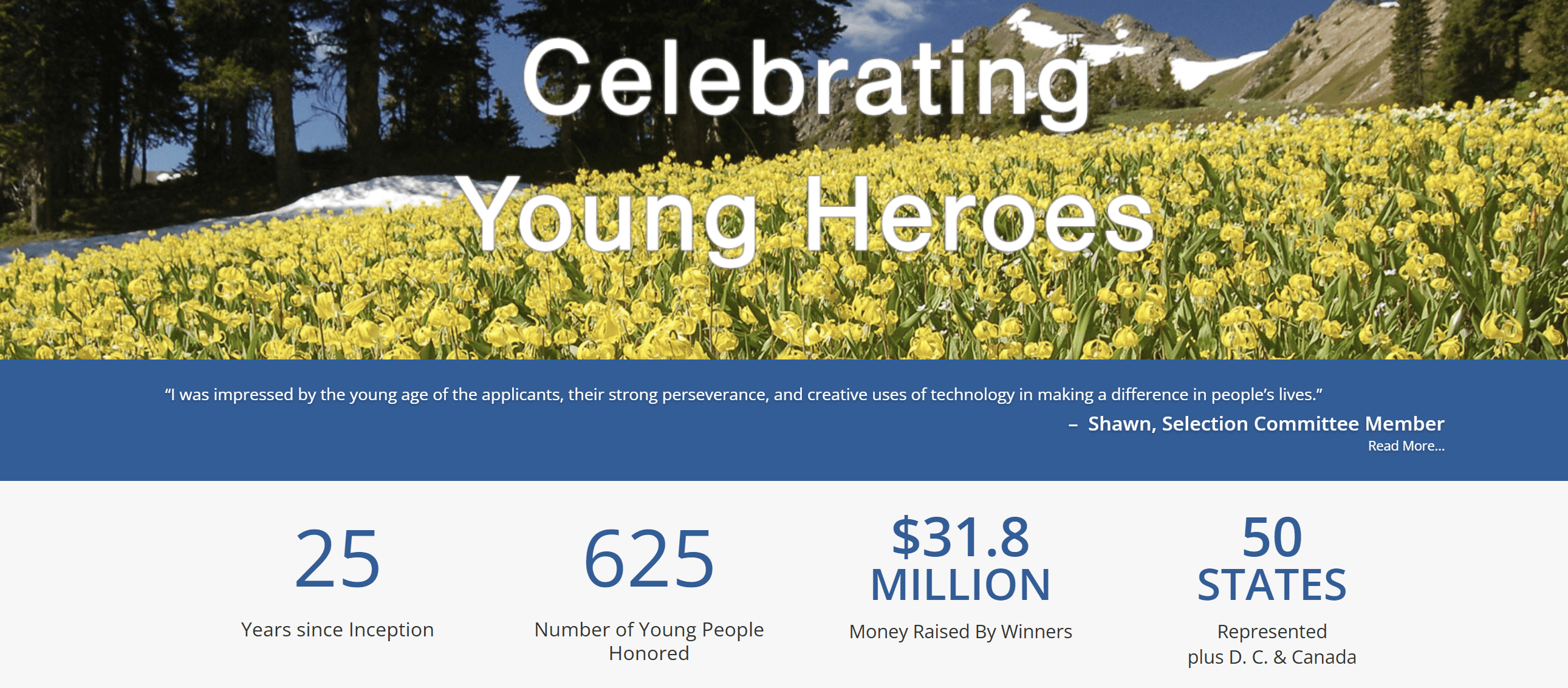 Gloria Barron Prize for Young Heroes