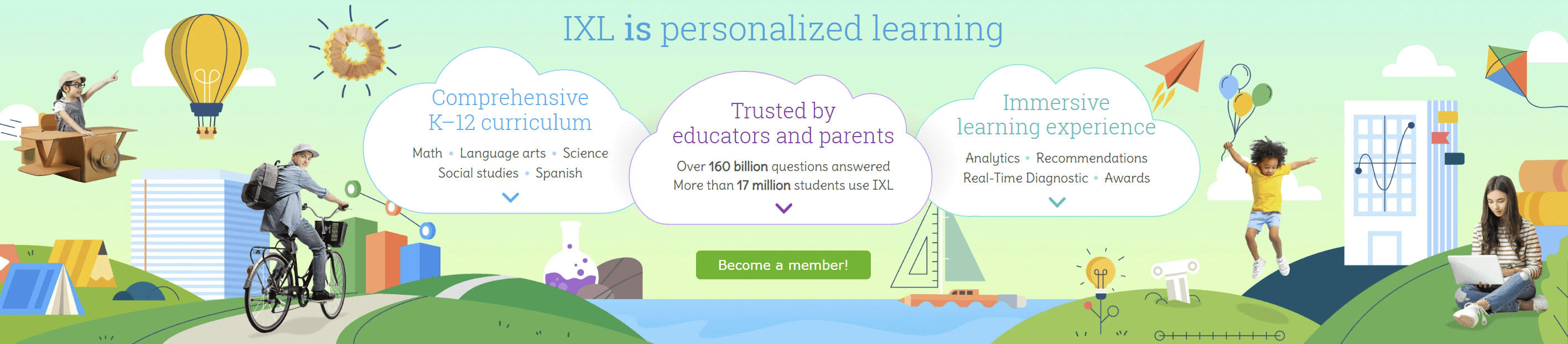 What is the IXL Learning system?