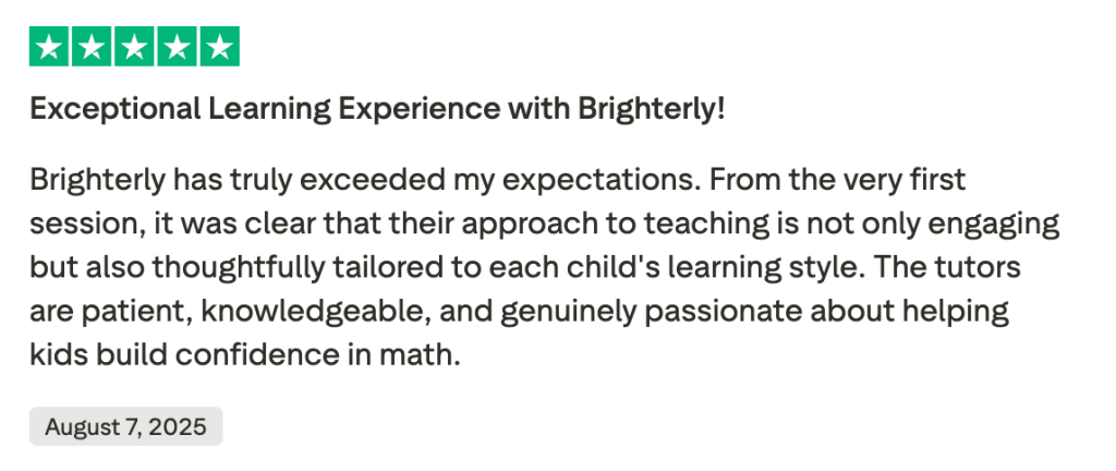 Brighterly reviews