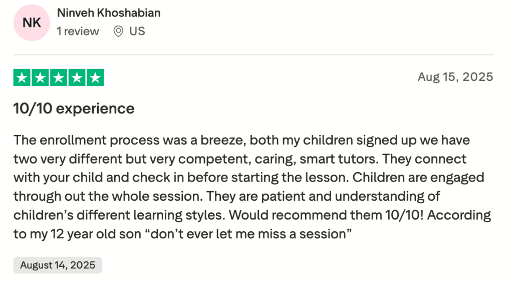Brighterly reviews