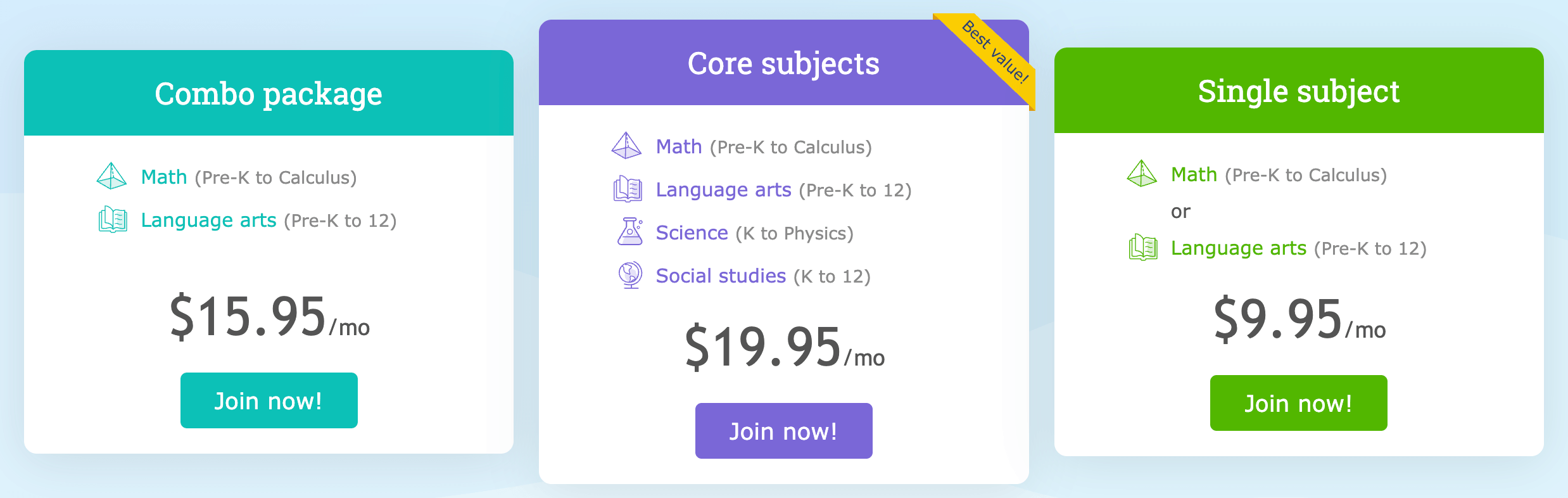 IXL Cost per Month