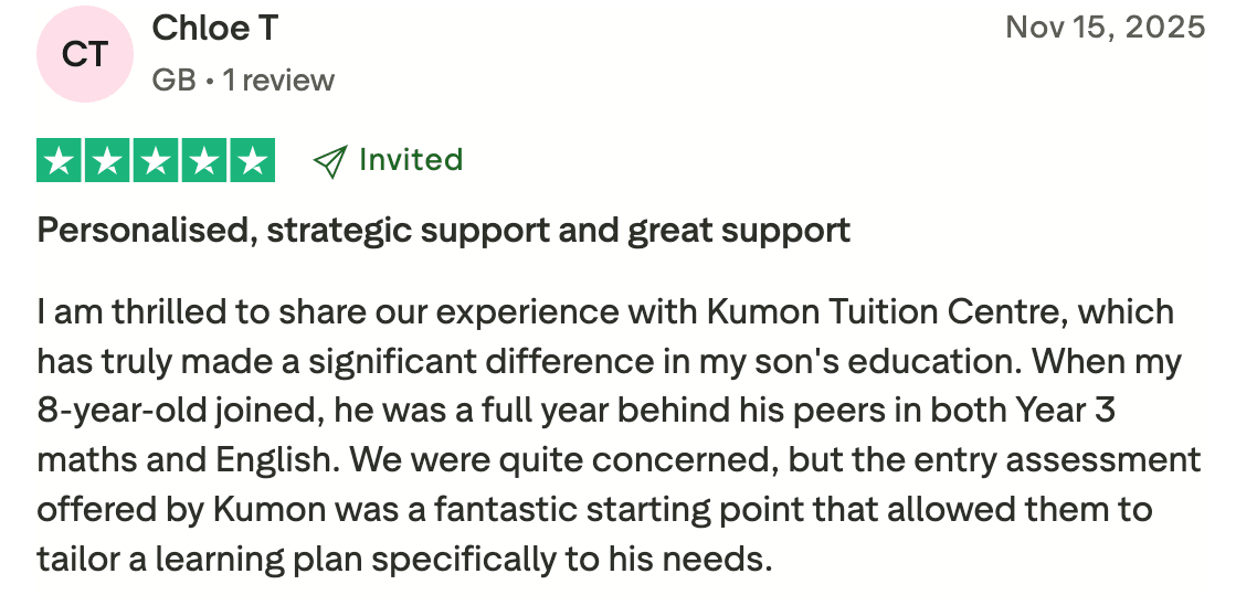 Kumon reviews