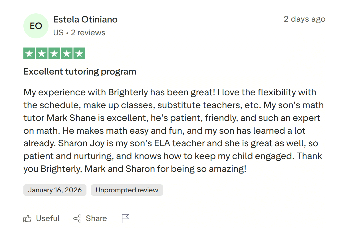 Brighterly top features