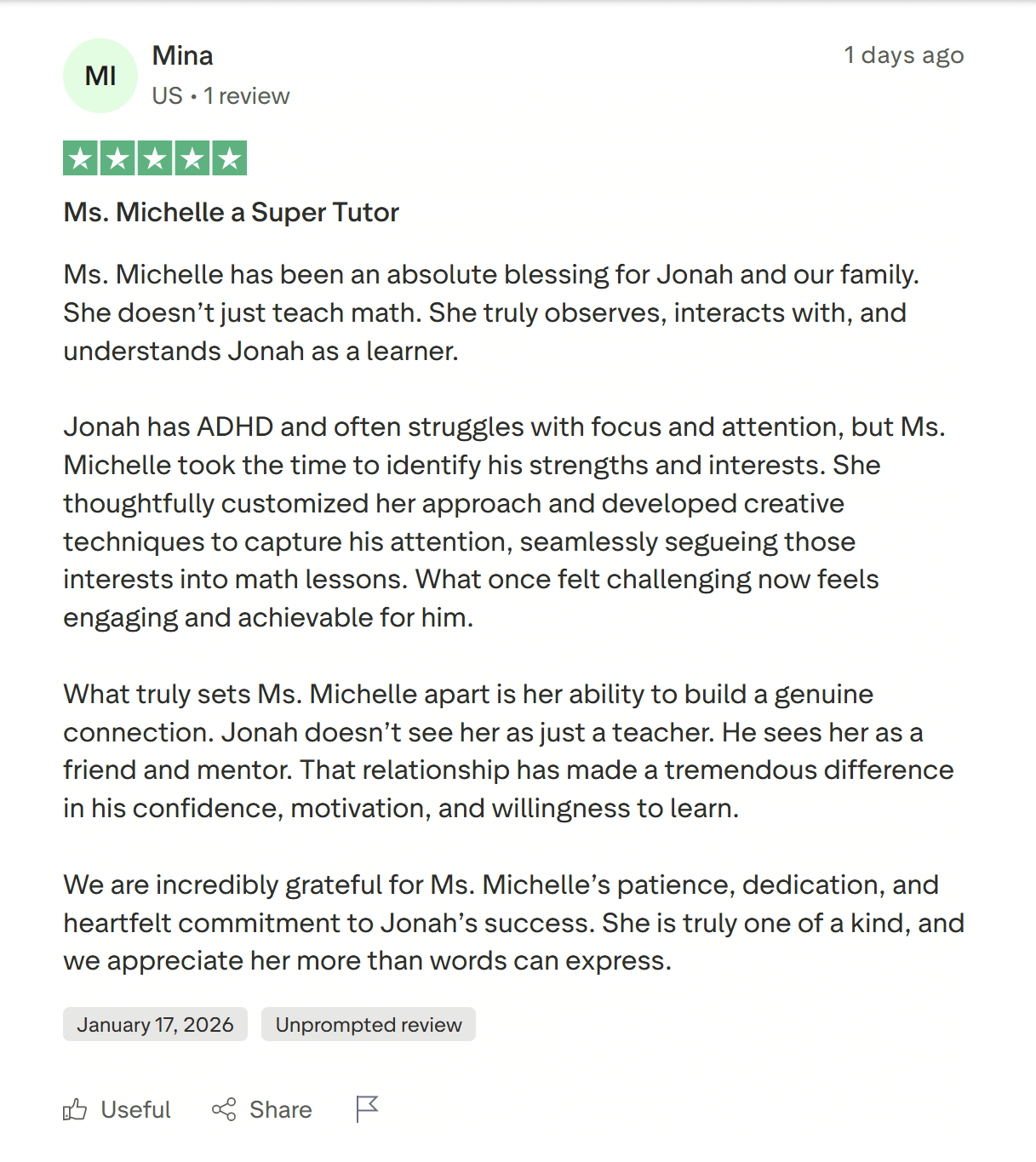 Brighterly top features