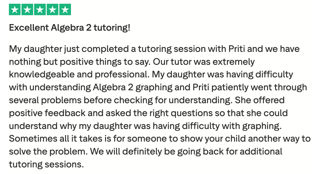 Wyzant Tutoring Reviews