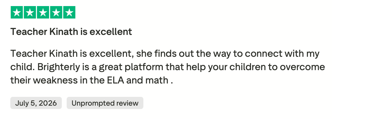 What Parents Say About Brighterly?