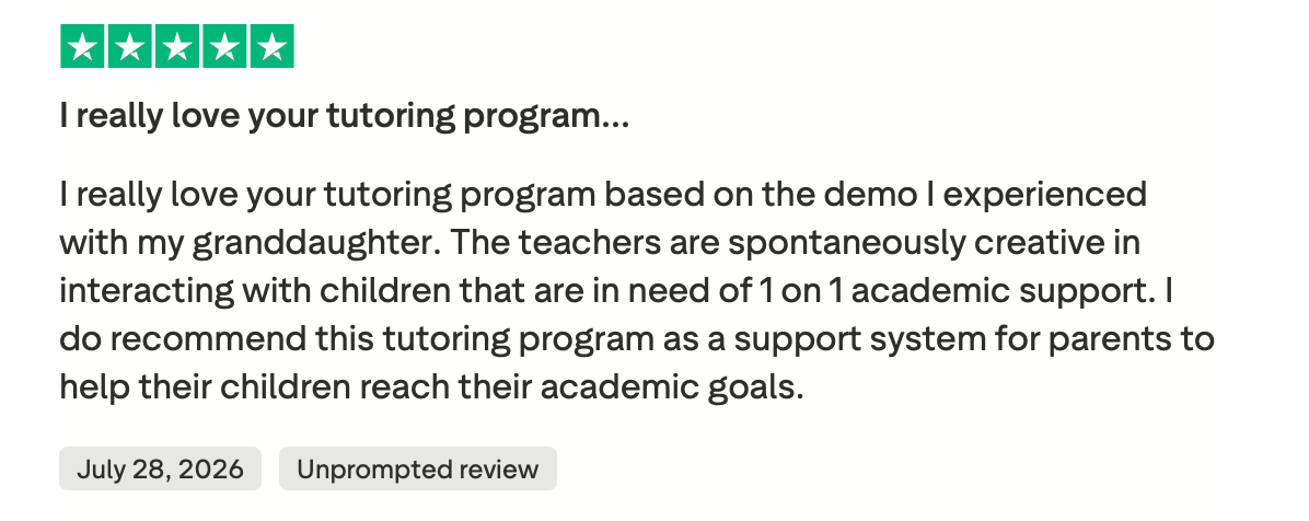 What Parents Say About Brighterly?