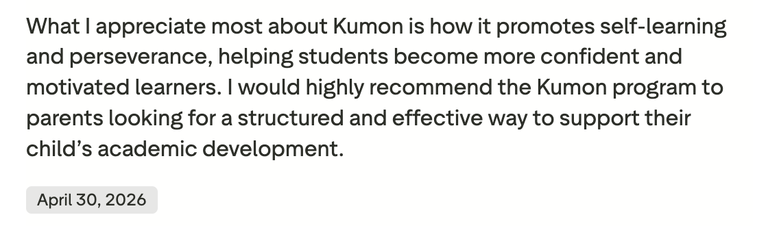 What Users Love About Kumon
