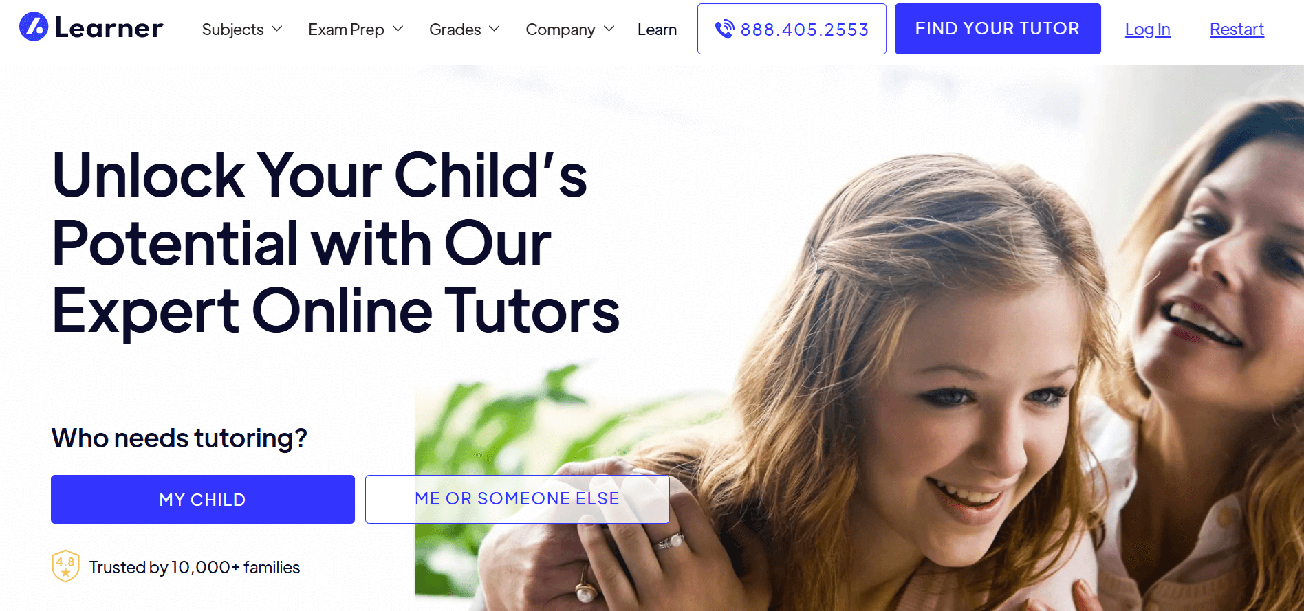 Alternative to Mathnasium #4: Learner