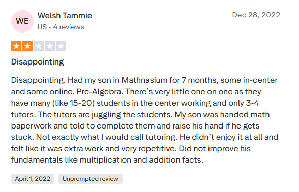 Reasons to choose Mathnasium alternatives