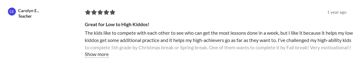 Alternative to Mathnasium #12: Zearn