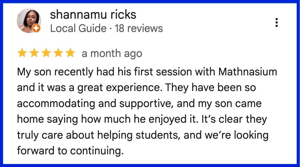 What users love about Mathnasium