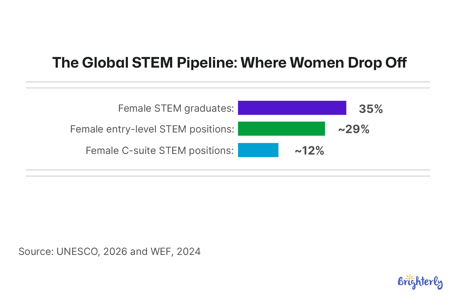 Workforce Gender Gap in STEM Statistics