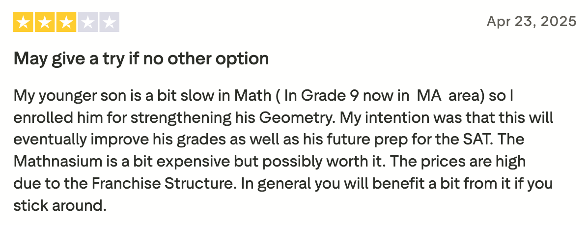 How Much Does Mathnasium Cost for Your Kid?