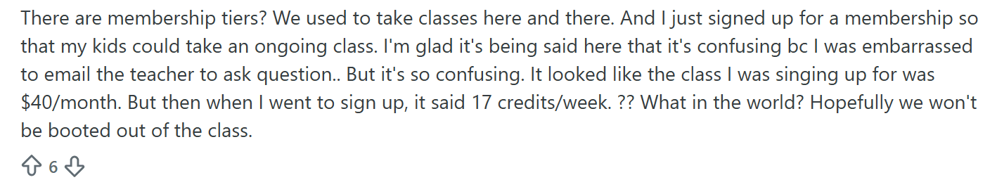 Positive feedback on the Outschool value for money