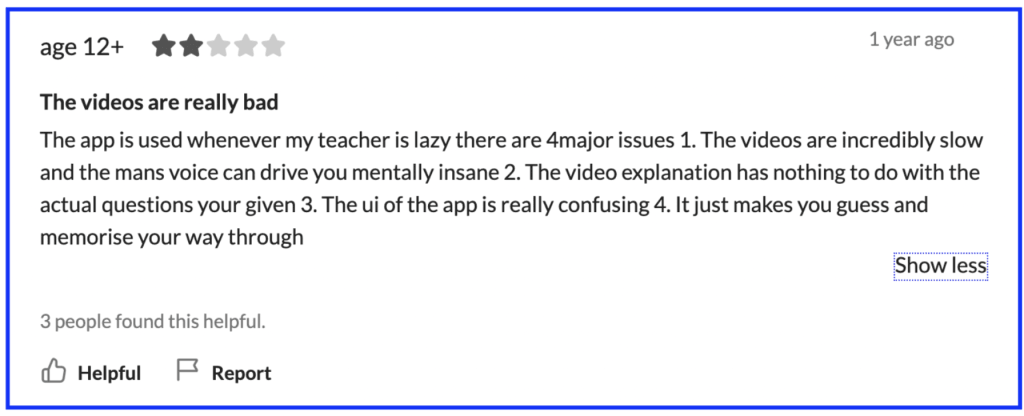 Khan Academy review Reddit: What does the learning experience look like?