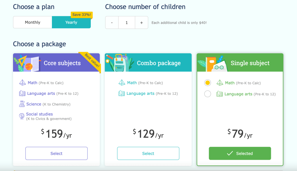 How much does IXL cost per year?