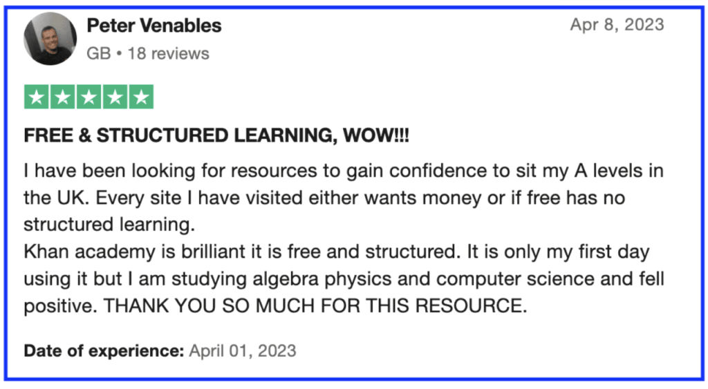 What users love about Khan Academy