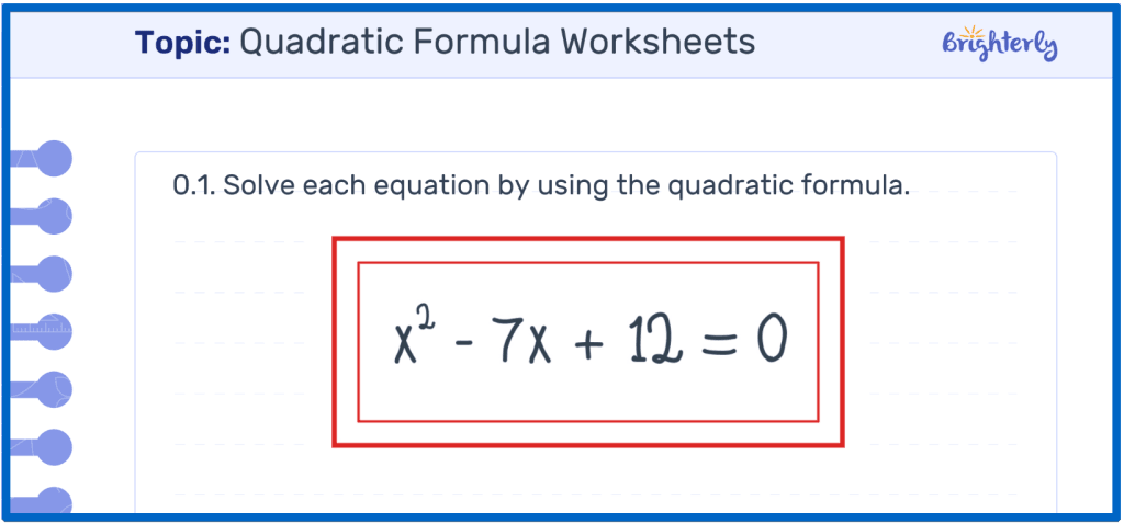 quadratic-formula-worksheet-1