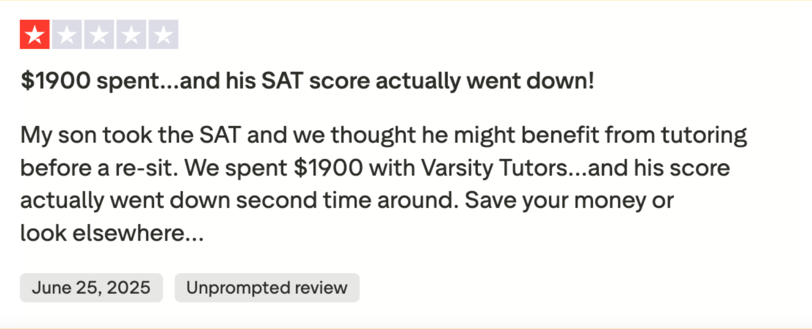 Varsity Tutors Reviews: Learning Approach