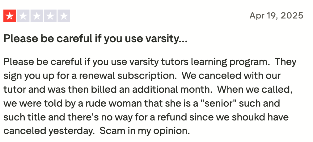 Common Complaints About Varsity Tutors 