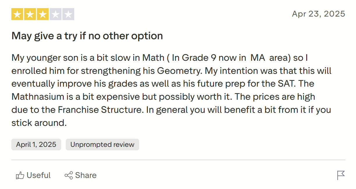 Mathnasium Reviews: Why Parents Decide To Cancel