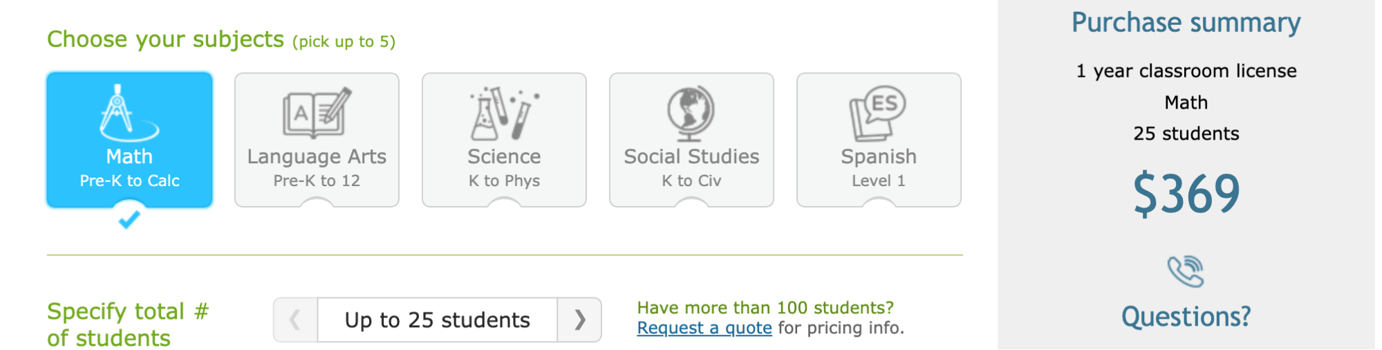 How much does IXL cost per year?