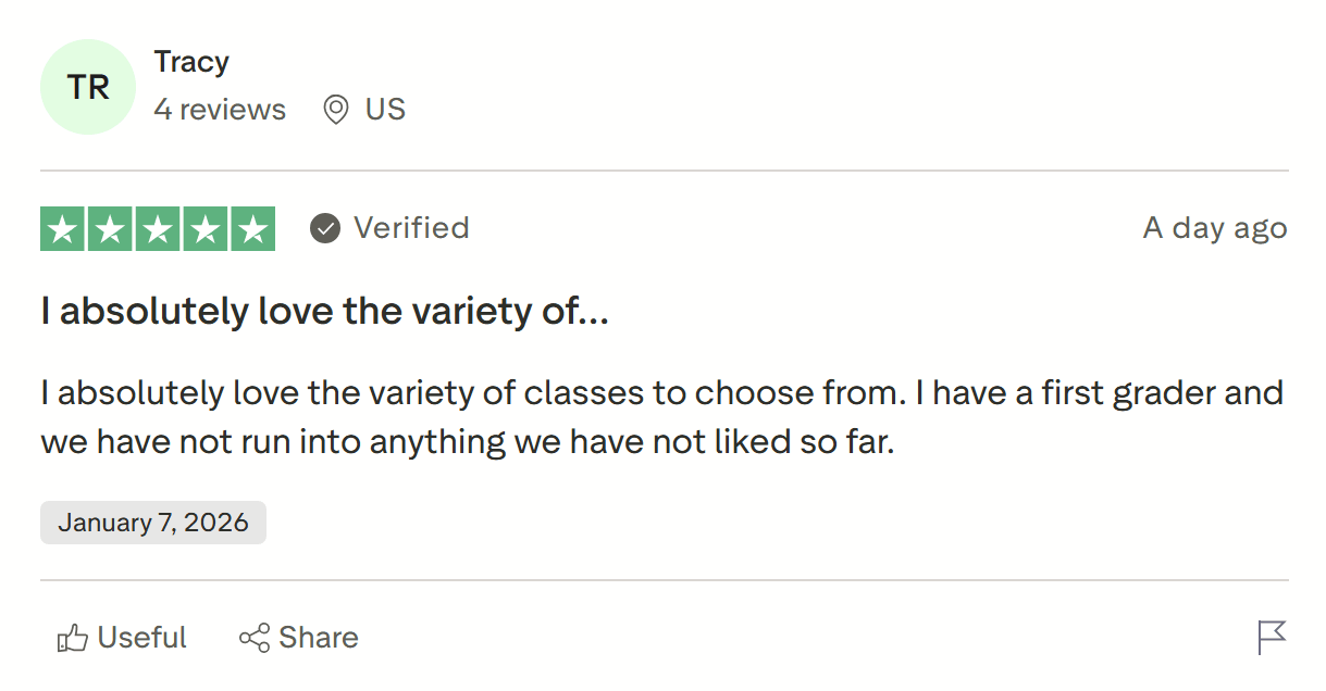 What users love about Outschool