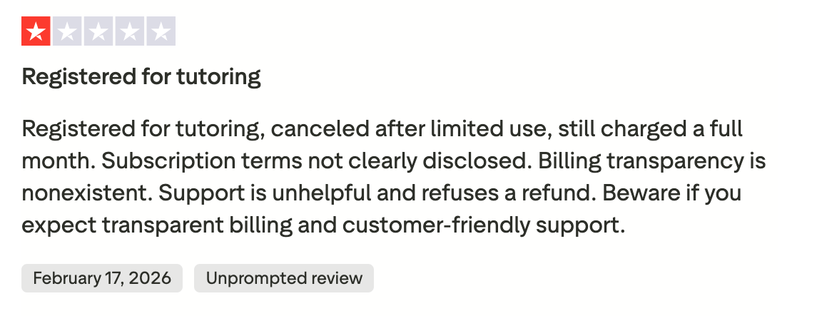 How much does Varsity Tutors cost? What people say