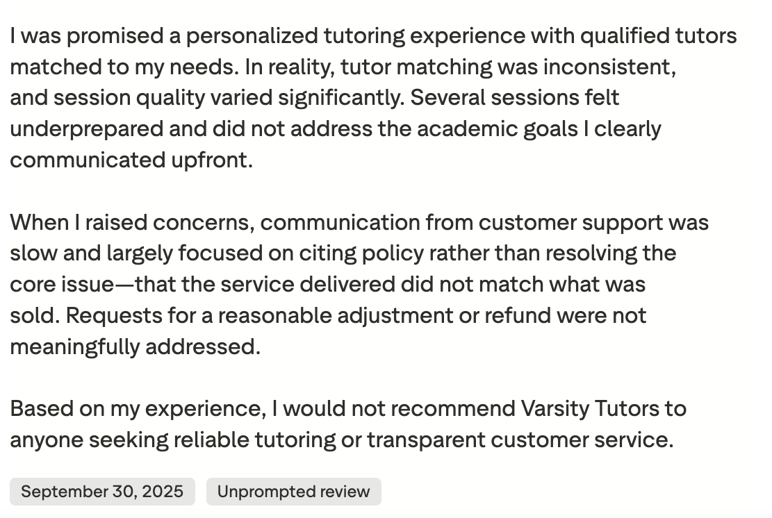 Varsity Tutoring prices: What are you paying for?