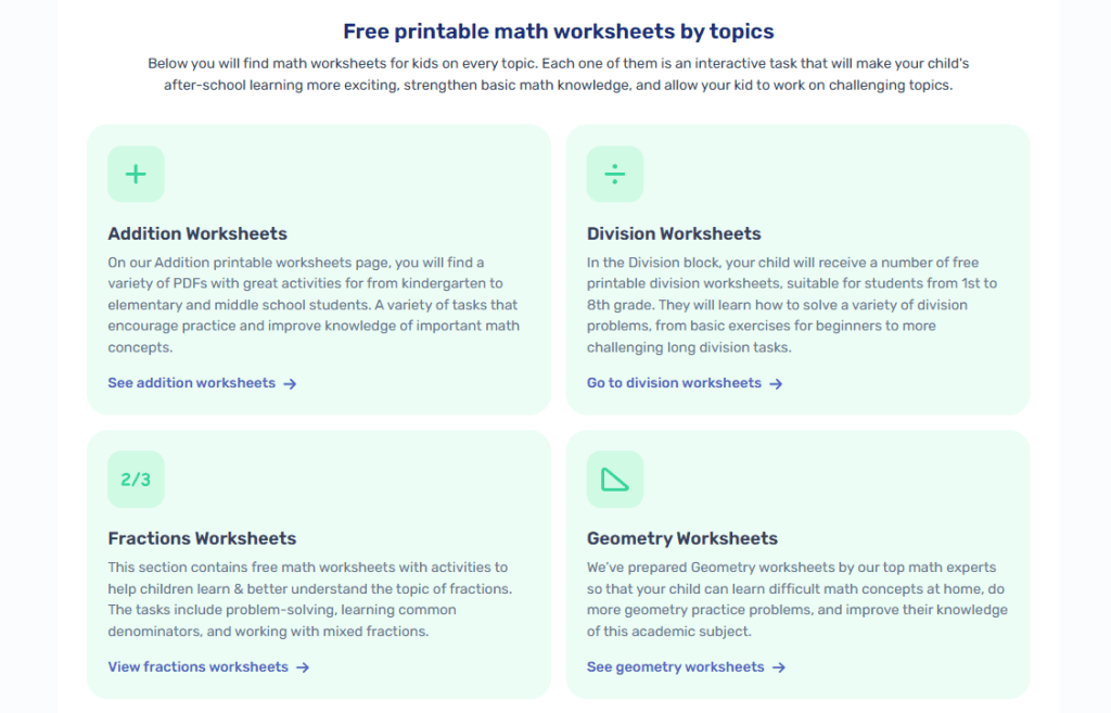 Collection of free resources