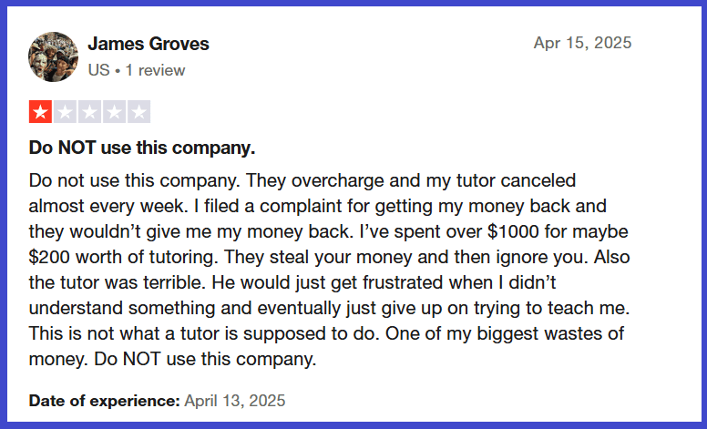 Varsity Tutors cost per month