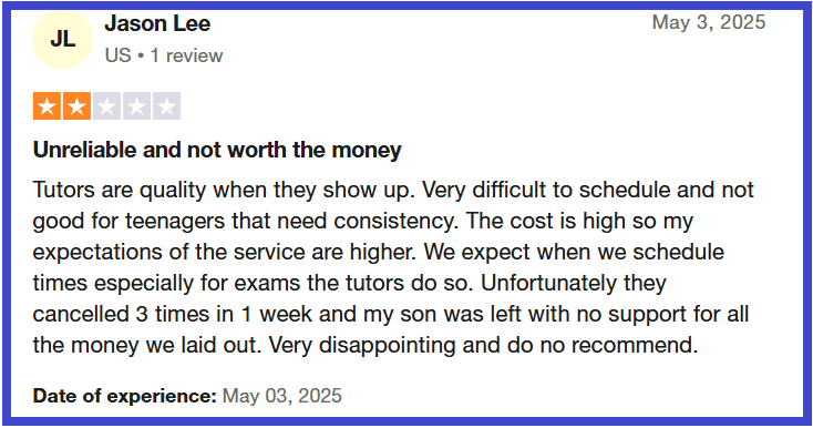 How much does Varsity Tutors cost? What people say