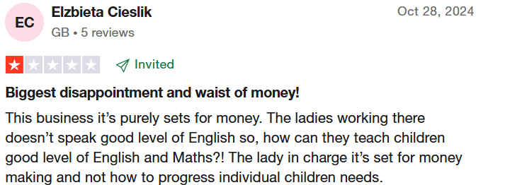 Is Kumon Reading worth it for children? Cons