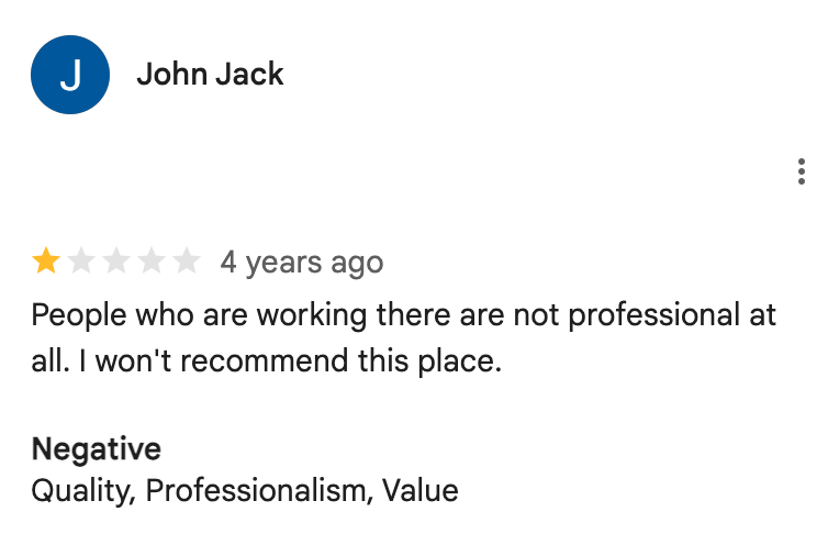 Huntington Learning Center reviews: Quality of customer support