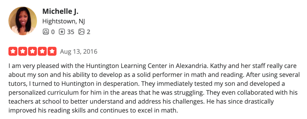 How does Huntington Learning Center work?