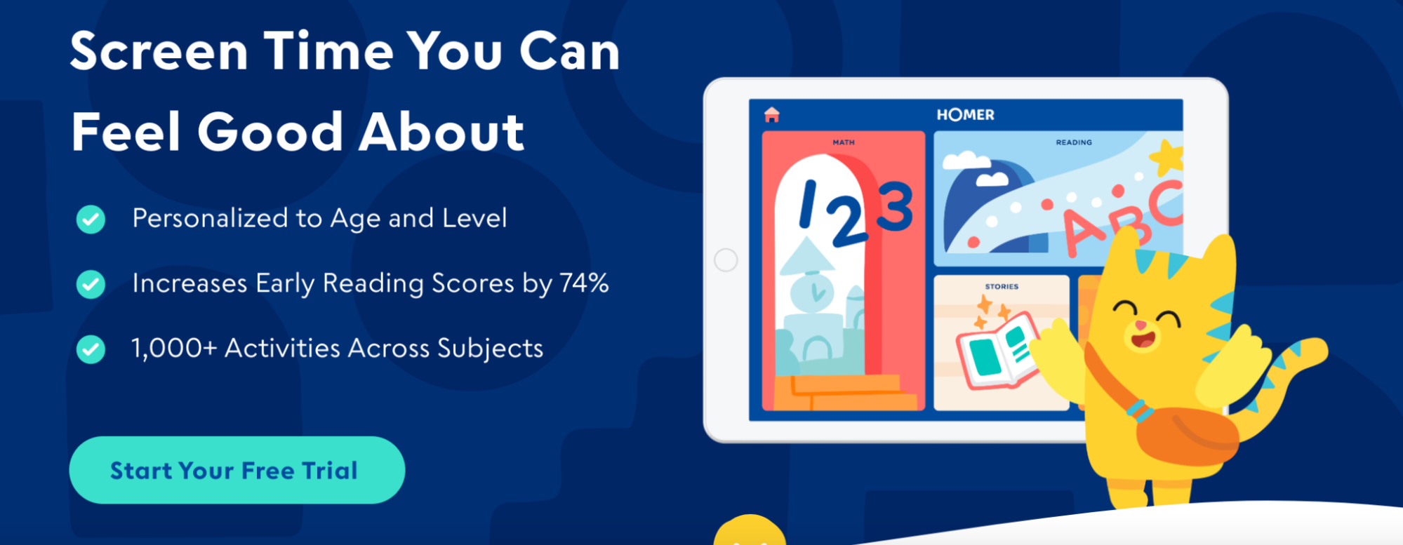 Homer Reading Program for Kids