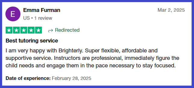 Brighterly reading program: Key features